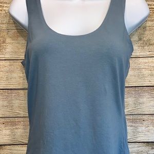 Eddie Bauer Blue Tank Top Medium